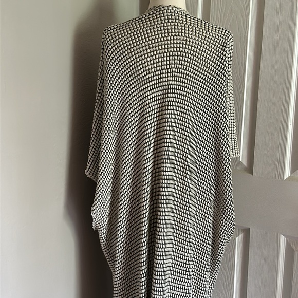 Plume & Thread Long Open Cardigan USA Knit One Size - Picture 8 of 13